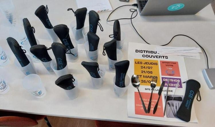 Couverts réutilisables : 2ᵉ distribution demain !