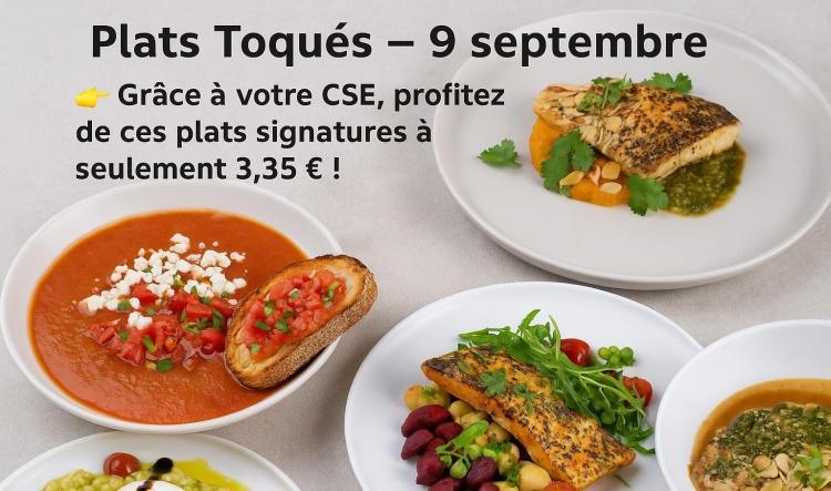 Les Toqués dans vos restos !