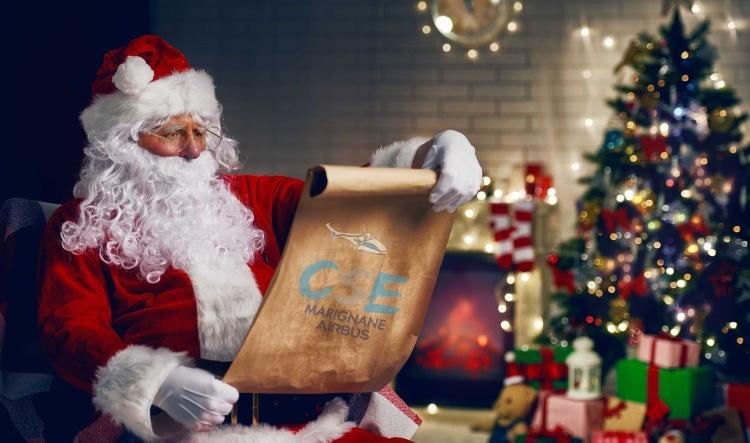 Distribution des jouets de Noël