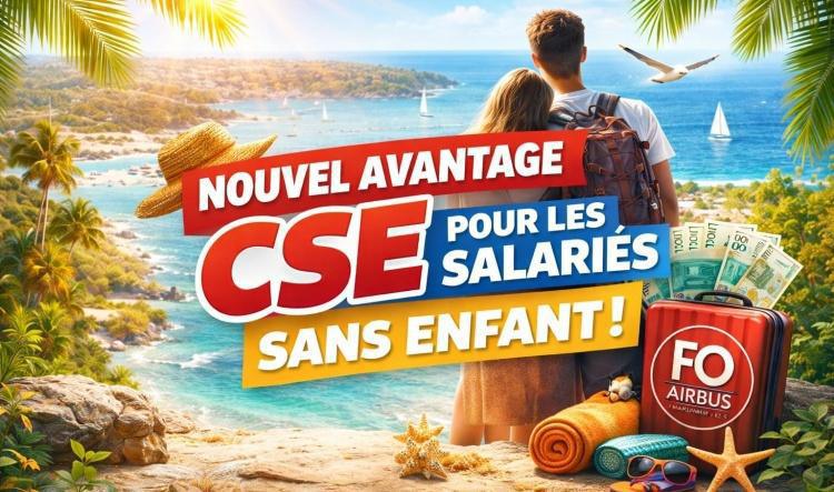 Salarié sans enfant : un nouvel avantage CSE.