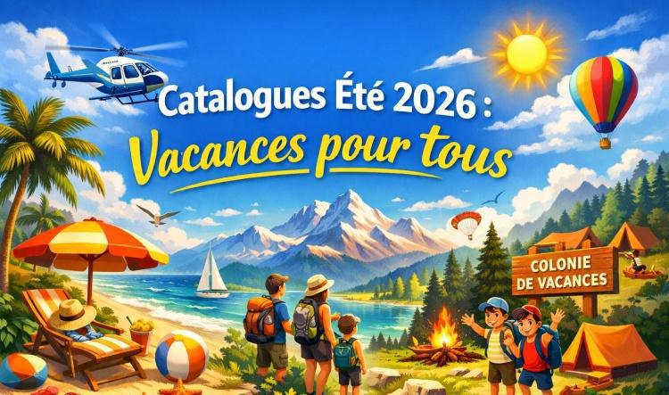 Catalogues Été 2026 : vacances pour tous.