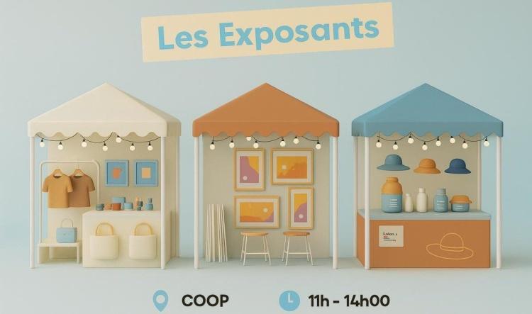 Les Exposants dans votre Coop la semaine prochaine