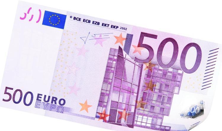 Cinq cents euros...