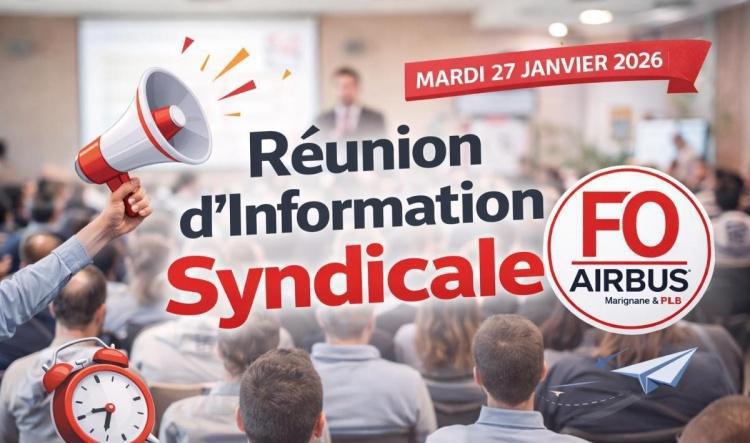 Rappel – Réunion d’Information Syndicale