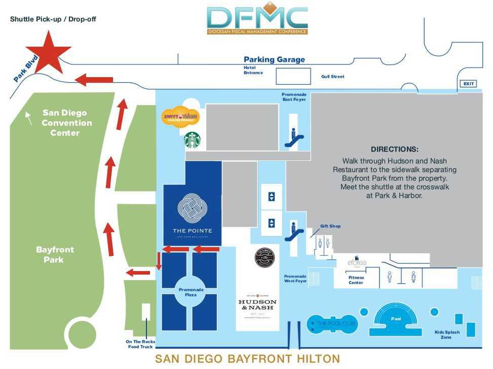 Tuesday: Directions for buses to SD Mission