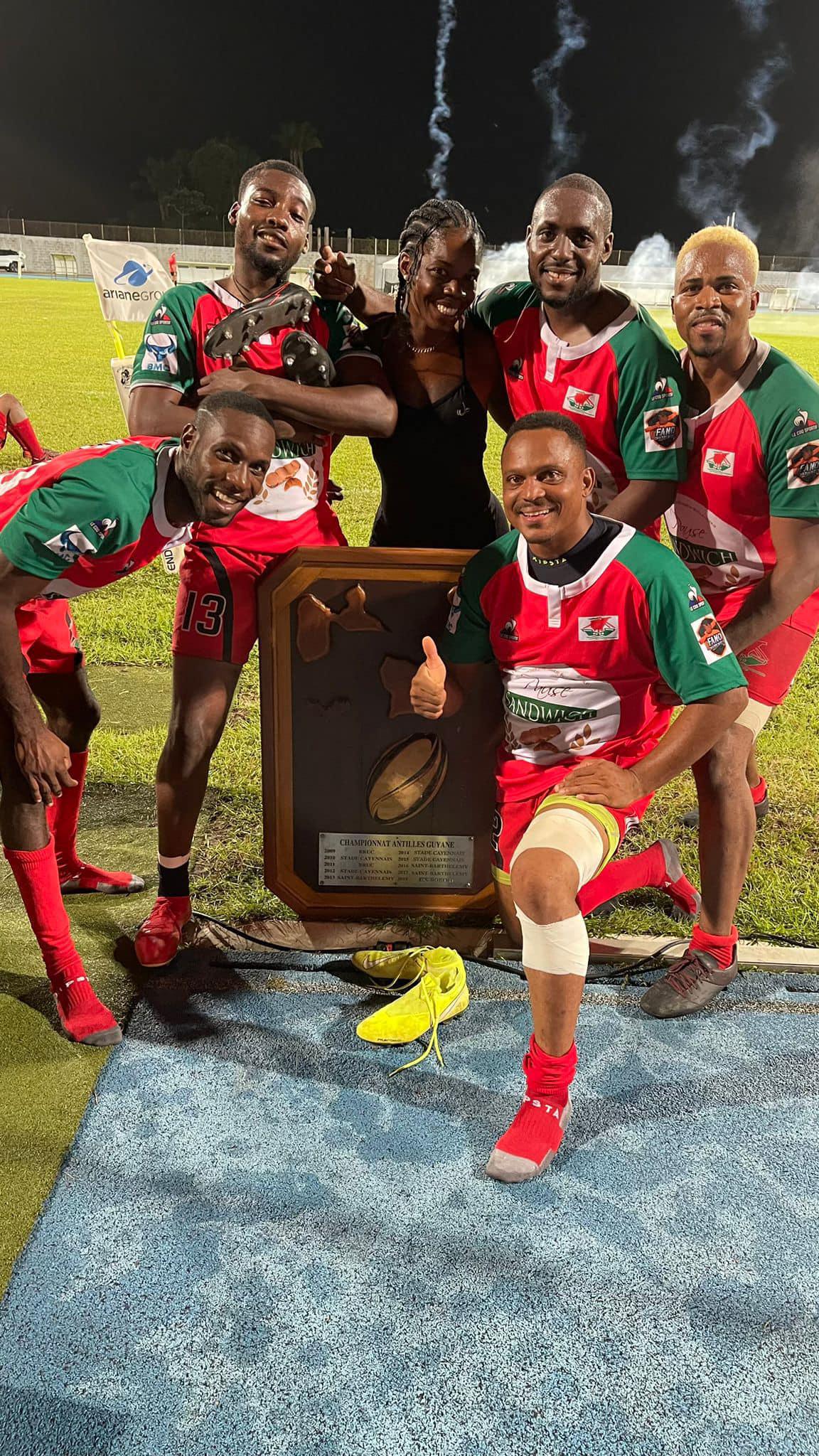 U.S ROBERT RUGBY SACRE CHAMPION DU TOURNOI ANTILLES GUYANE