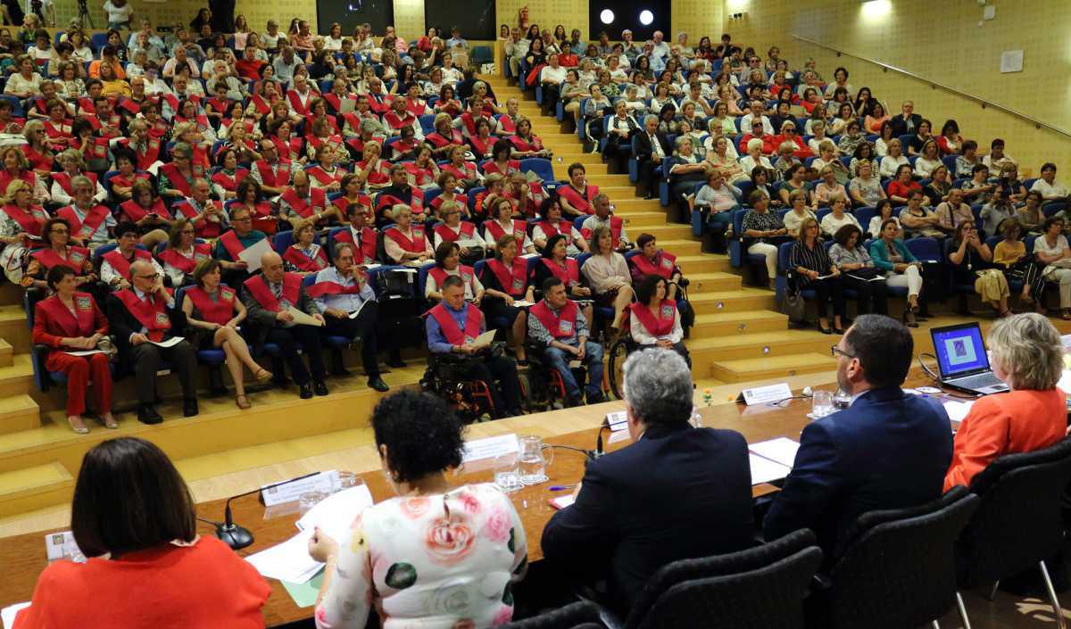 Los alumnos del Aula Abierta de Mayores de Lebrija participaron en la clausura del curso en la UPO