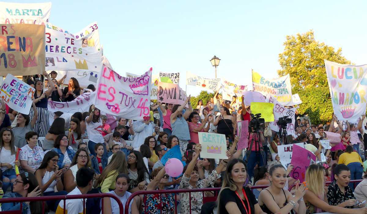 Lebrija ya tiene a sus Reinas y Damas Infantiles de la Feria y Fiestas 2018