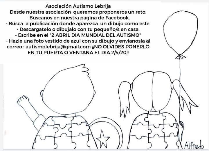 La Asociación Autismo Lebrija lanza una campaña en redes sociales para conmemorar el Día Internacional de Concienciación sobre el Autismo