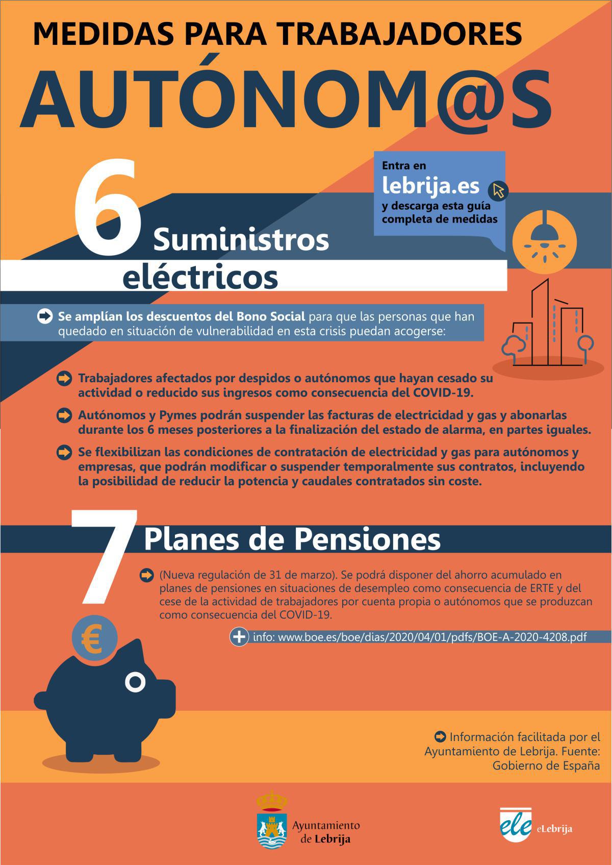 Compilación de las medidas implementadas por el Gobierno de España ante la crisis generada por el COVID-19, y orientadas a Autónomos