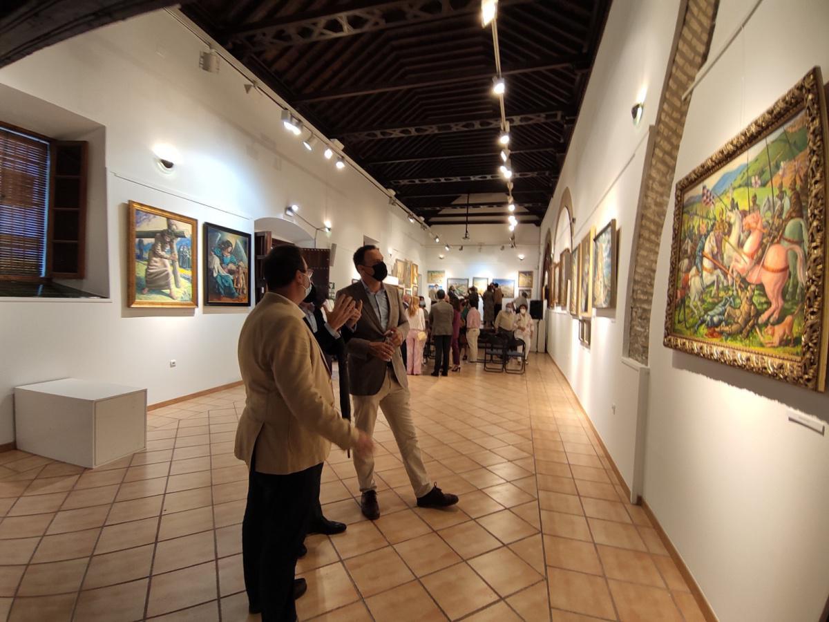 Juan Cordero expone en Lebrija una muestra que resumen más de 60 años dedicados al arte