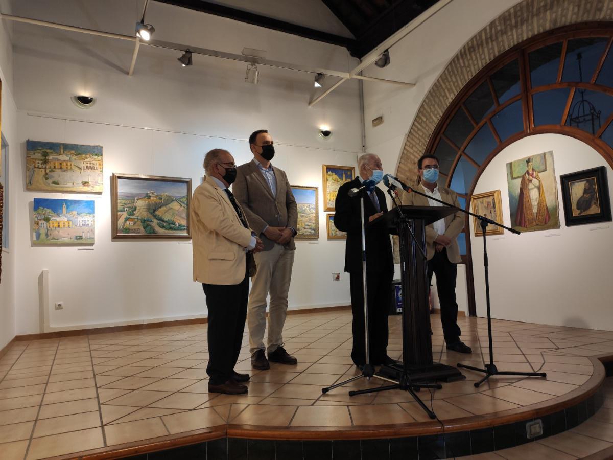 Juan Cordero expone en Lebrija una muestra que resumen más de 60 años dedicados al arte