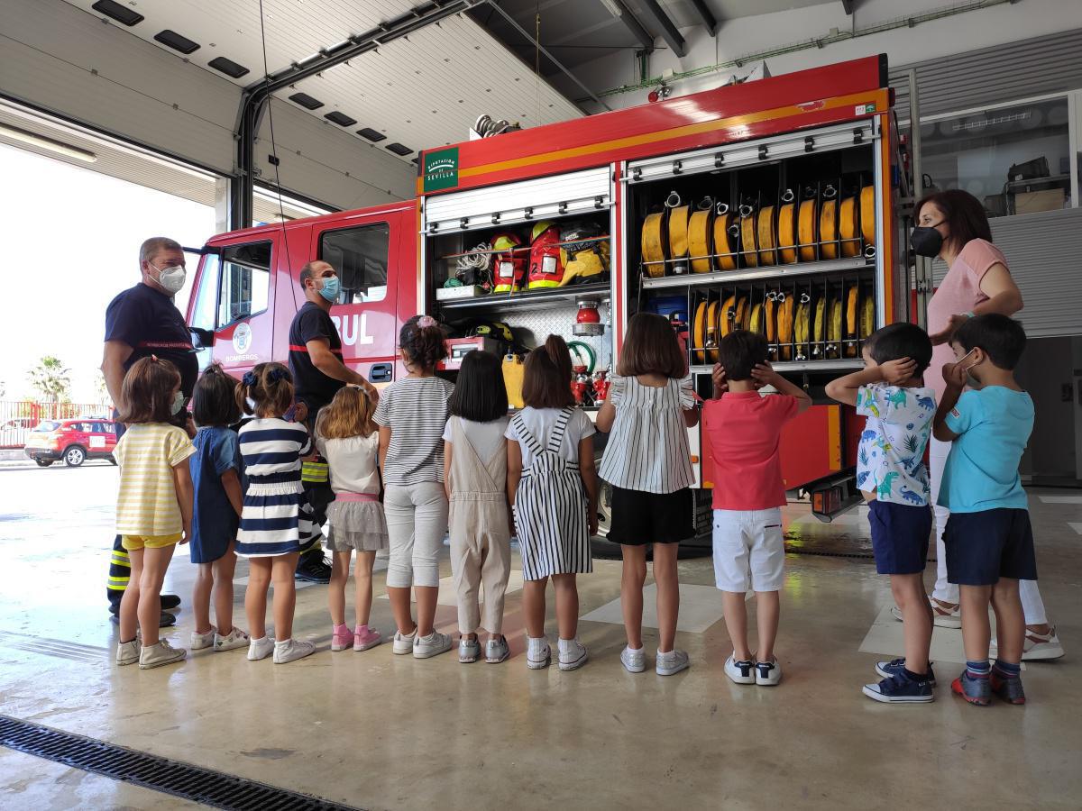 Más de 100 escolares participan en la Jornada de Prevención de Incendios