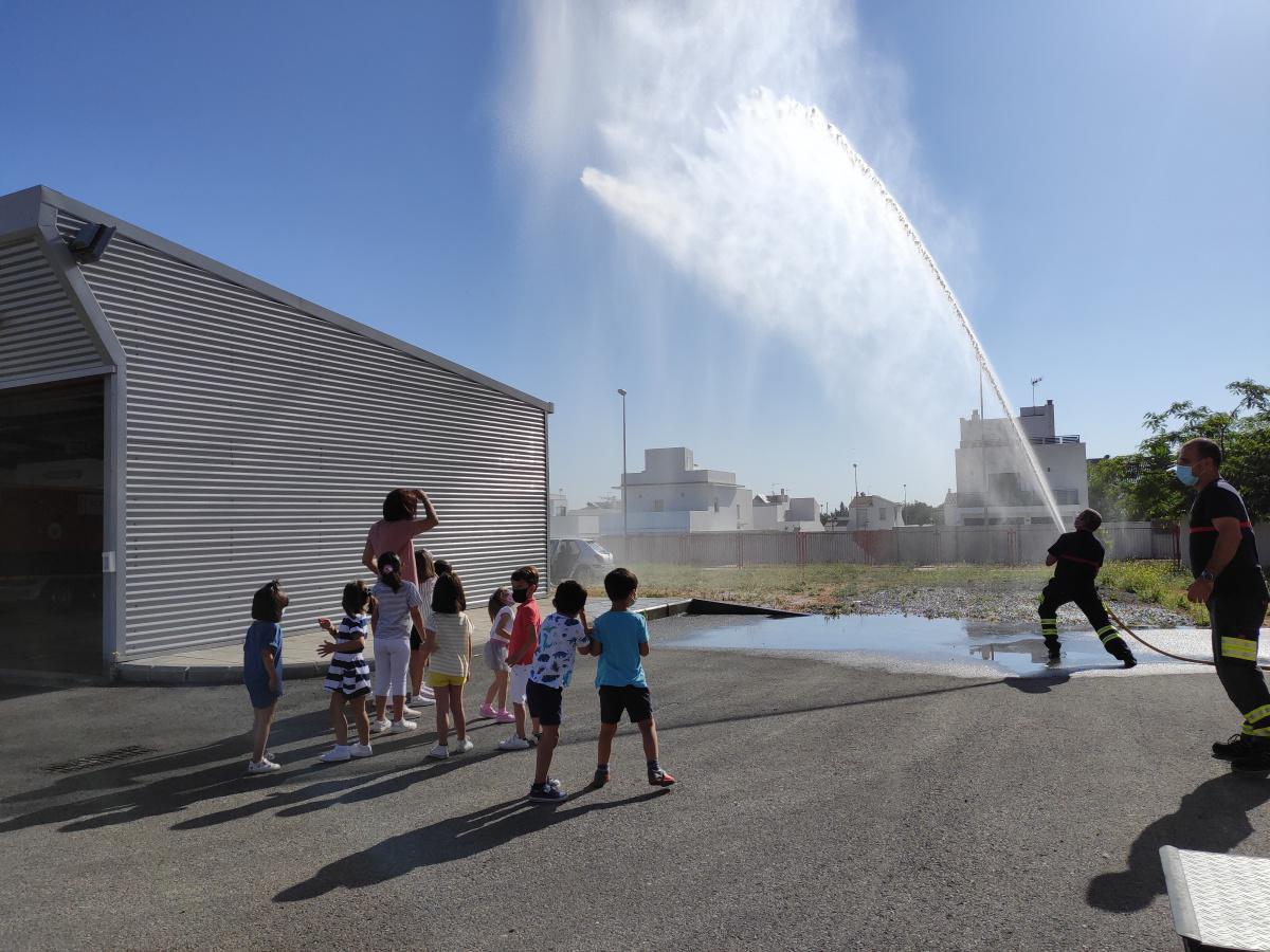Más de 100 escolares participan en la Jornada de Prevención de Incendios