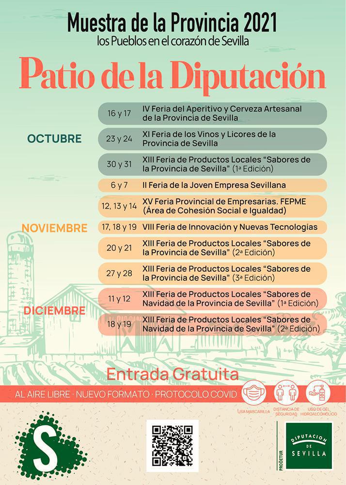 Diez ferias presenciales al aire libre componen la Muestra de la Provincia 2021 Diez ferias presenciales al aire libre componen la Muestra de la Provincia 2021