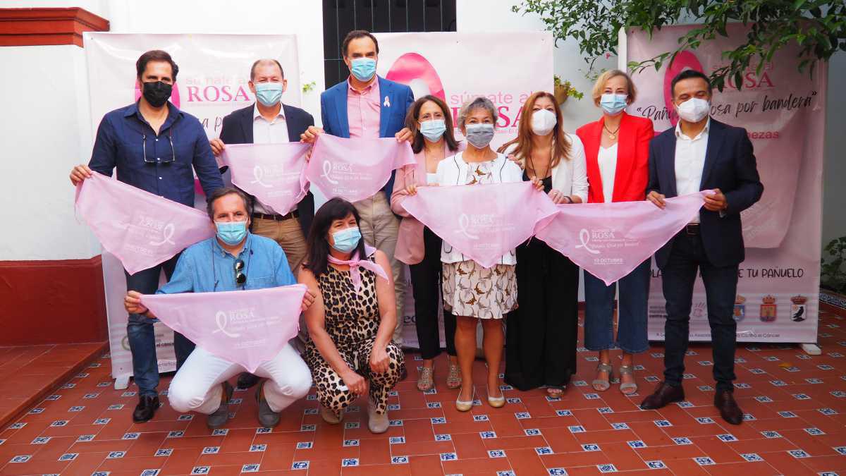 "Pañuelo Rosa por bandera", el lema de la nueva campaña de concienciación con motivo del Día Internacional del Cáncer de mama