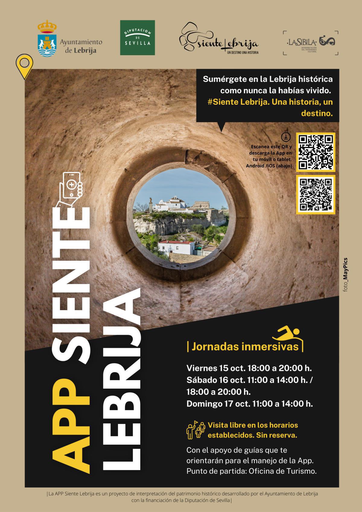 Siente Lebrija, la nueva App desarrollada por el Ayuntamiento para conocer e interpretar el patrimonio Local
