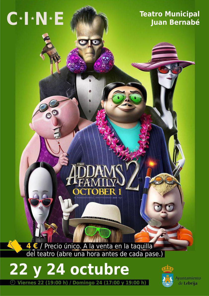 22 y 24 de octubre: La familia Addams 2.