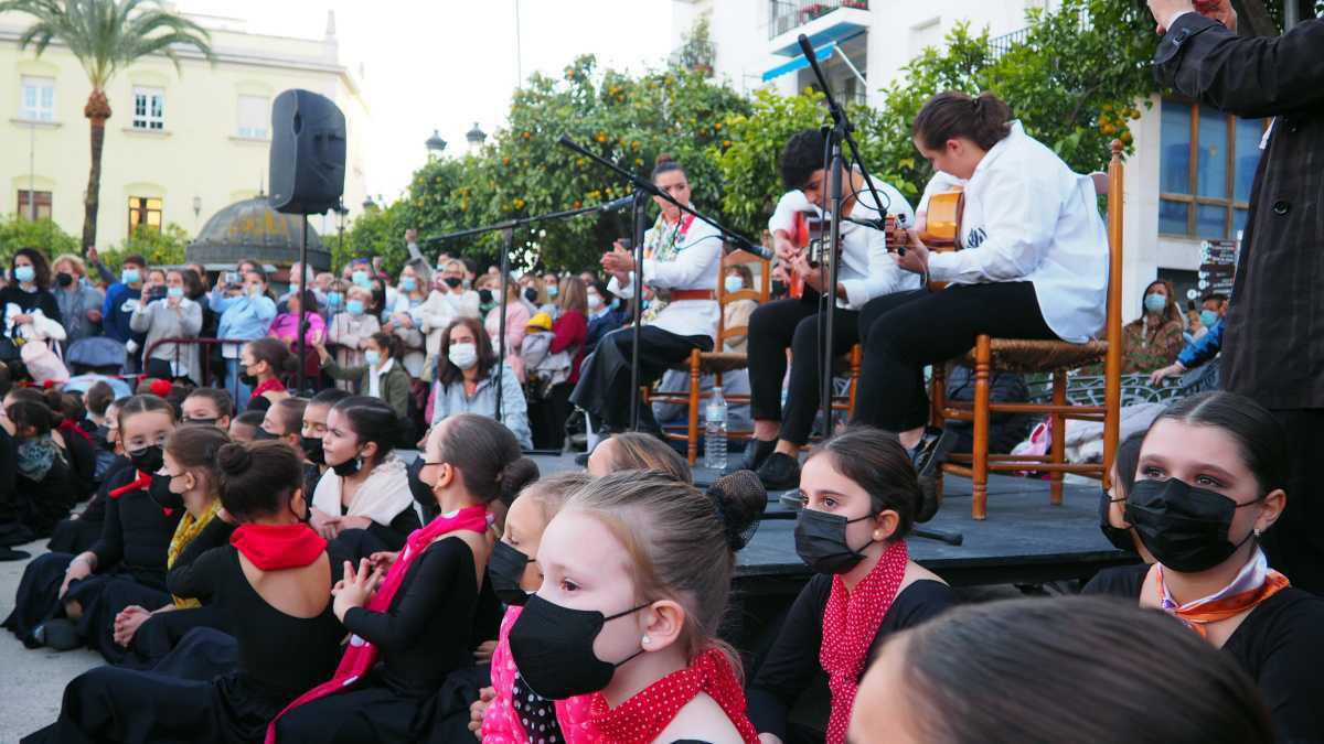 Una coreografía colectiva de más de 200 personas para celebrar el Día Internacional del Flamenco