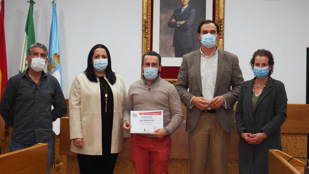 El alcalde entrega los premios a las mejores iniciativas empresariales de Lebrija