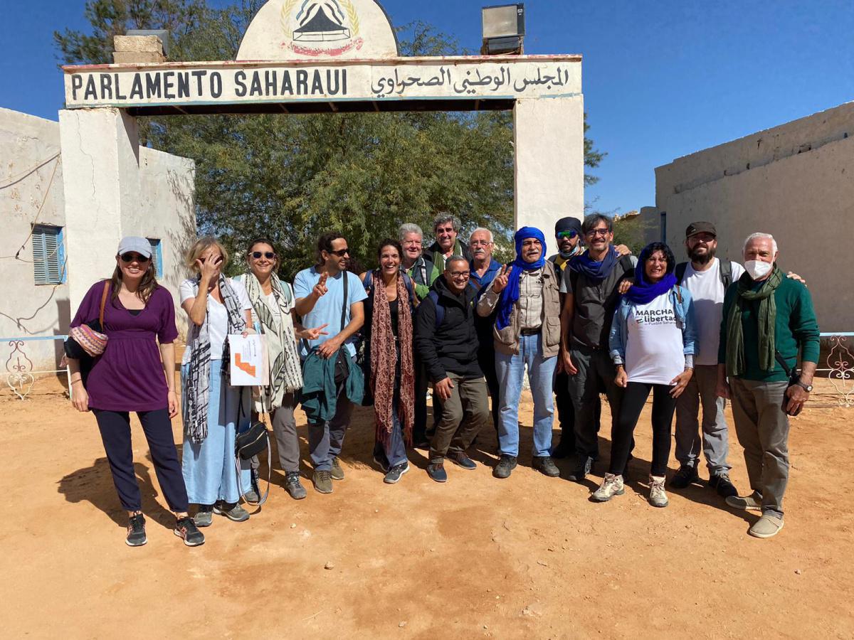 Lebrija, presente en un viaje a los campamentos de población refugiada saharaui Lebrija, presente en un viaje a los campamentos de población refugiada saharaui