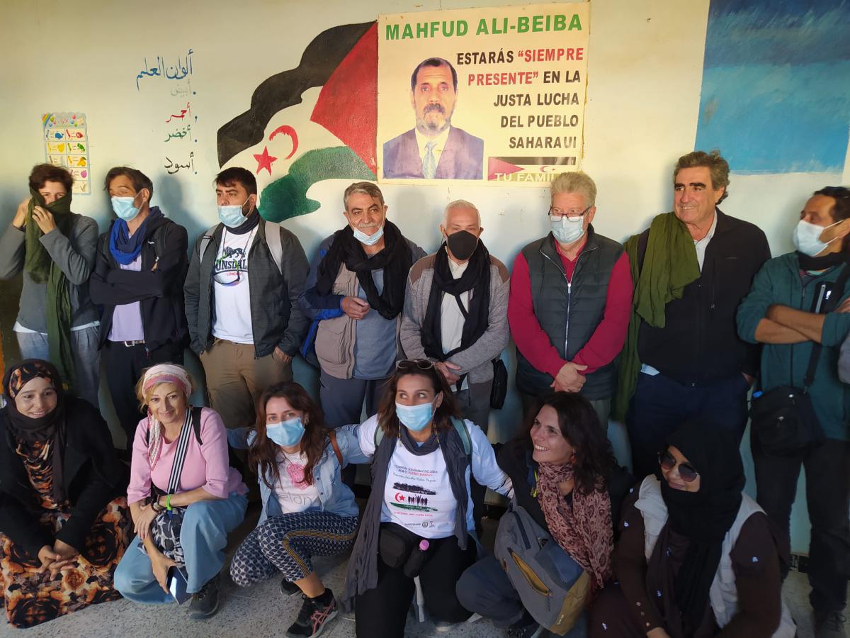 Lebrija, presente en un viaje a los campamentos de población refugiada saharaui Lebrija, presente en un viaje a los campamentos de población refugiada saharaui