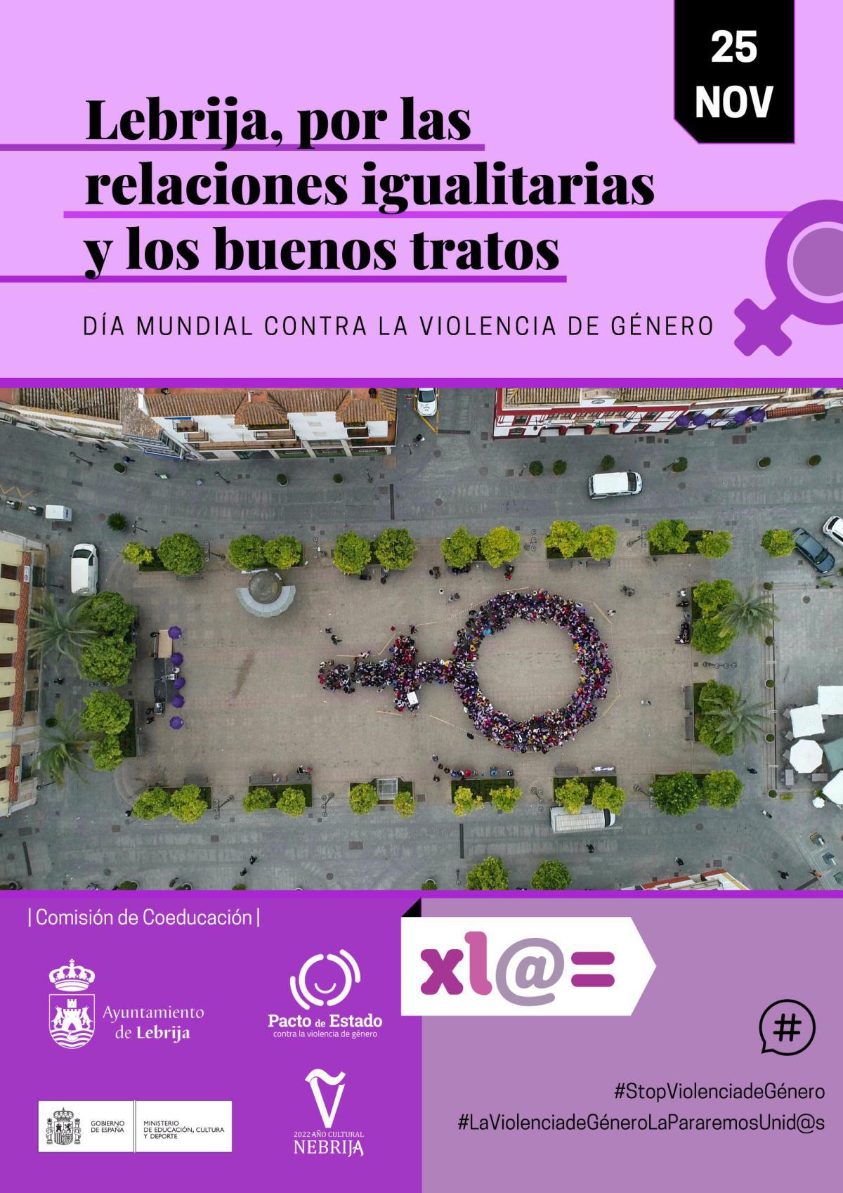 El Ayuntamiento instala señales violetas contra la violencia de género