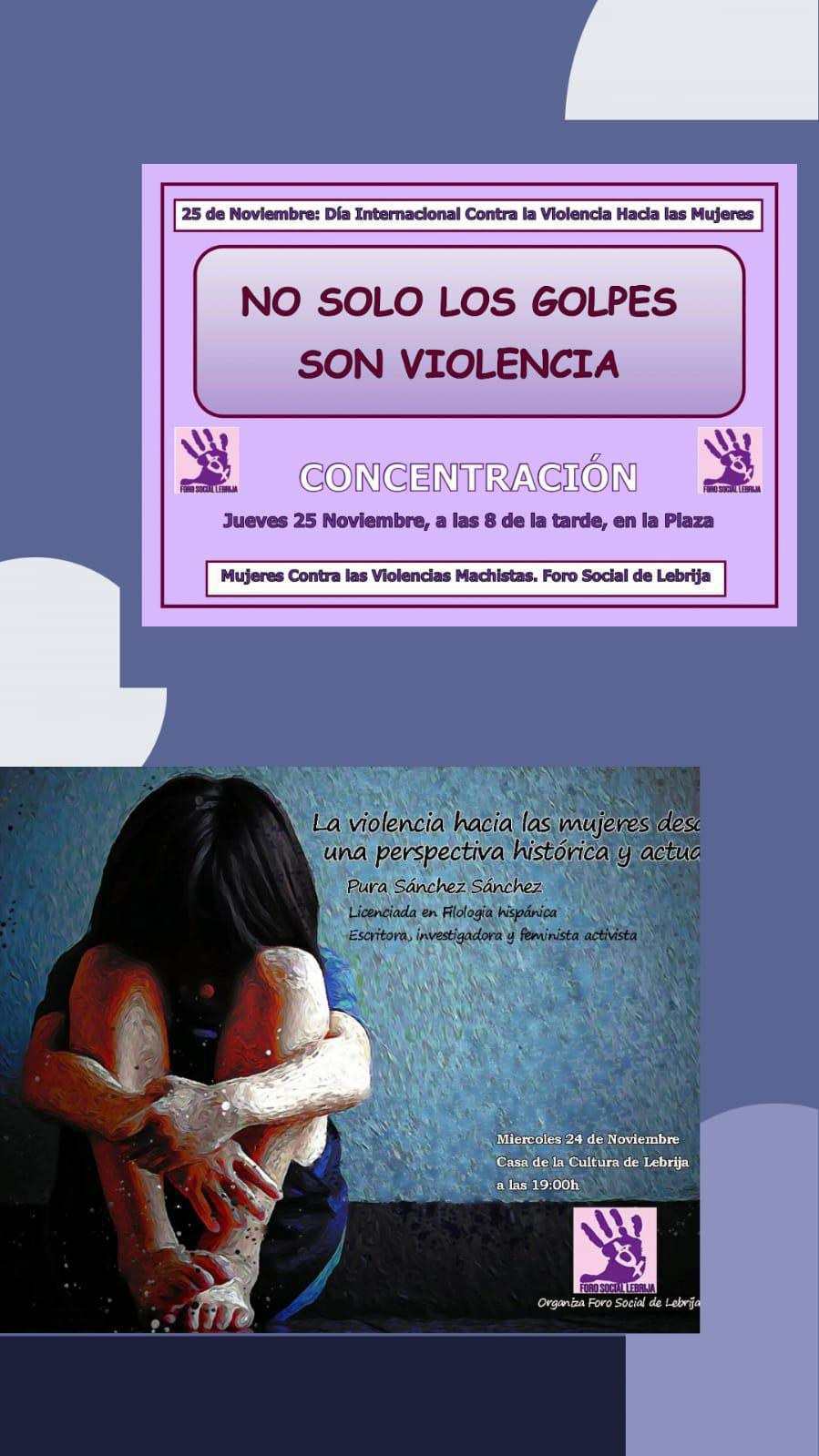 El Ayuntamiento instala señales violetas contra la violencia de género