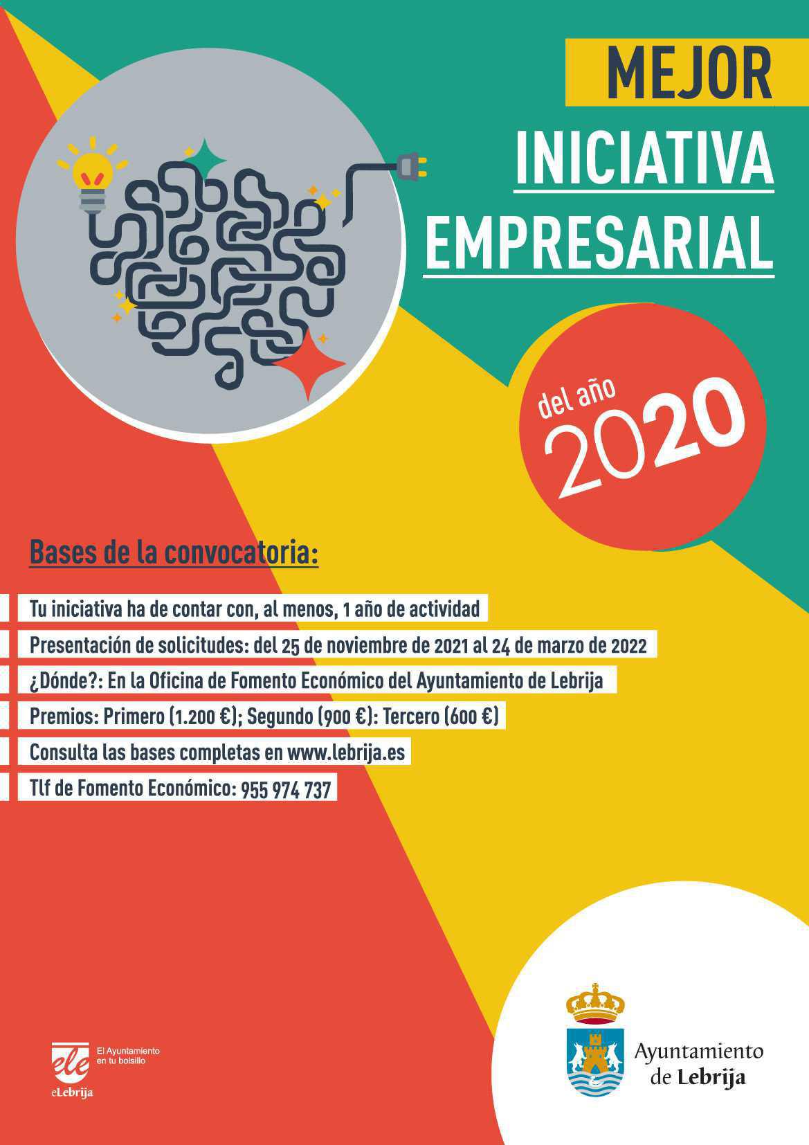 El Ayuntamiento pone en marcha una nueva edición del premio “Mejor Iniciativa Empresarial" El Ayuntamiento pone en marcha una nueva edición del premio “Mejor Iniciativa Empresarial"