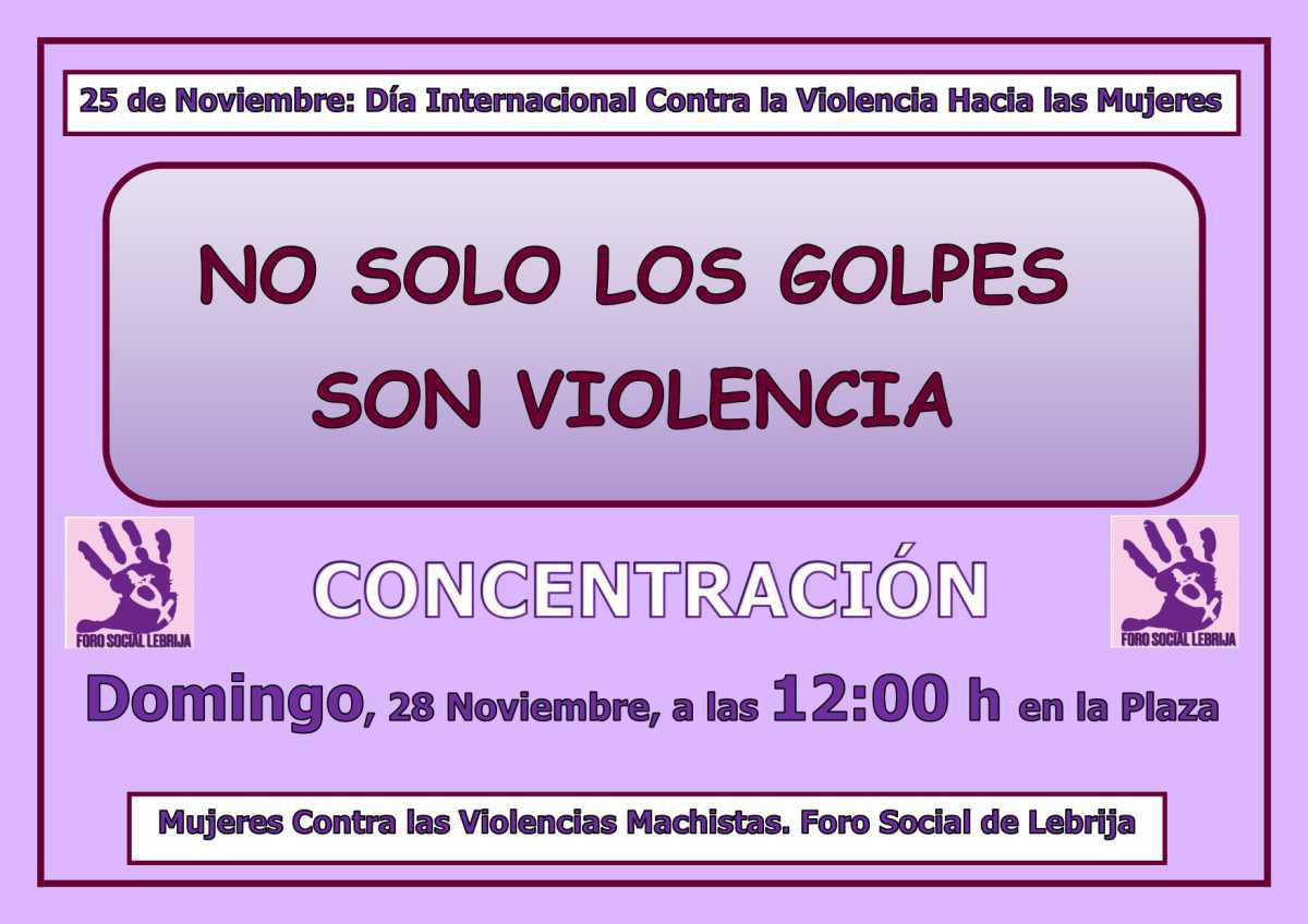 Lebrija conmemora el Día Internacional contra la Violencia de Género