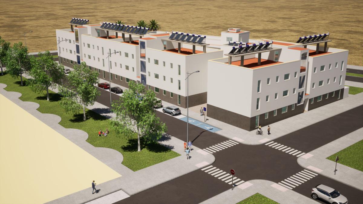 Las construcción de 45 viviendas en alquiler en calle Caleta comenzarán a principios de año