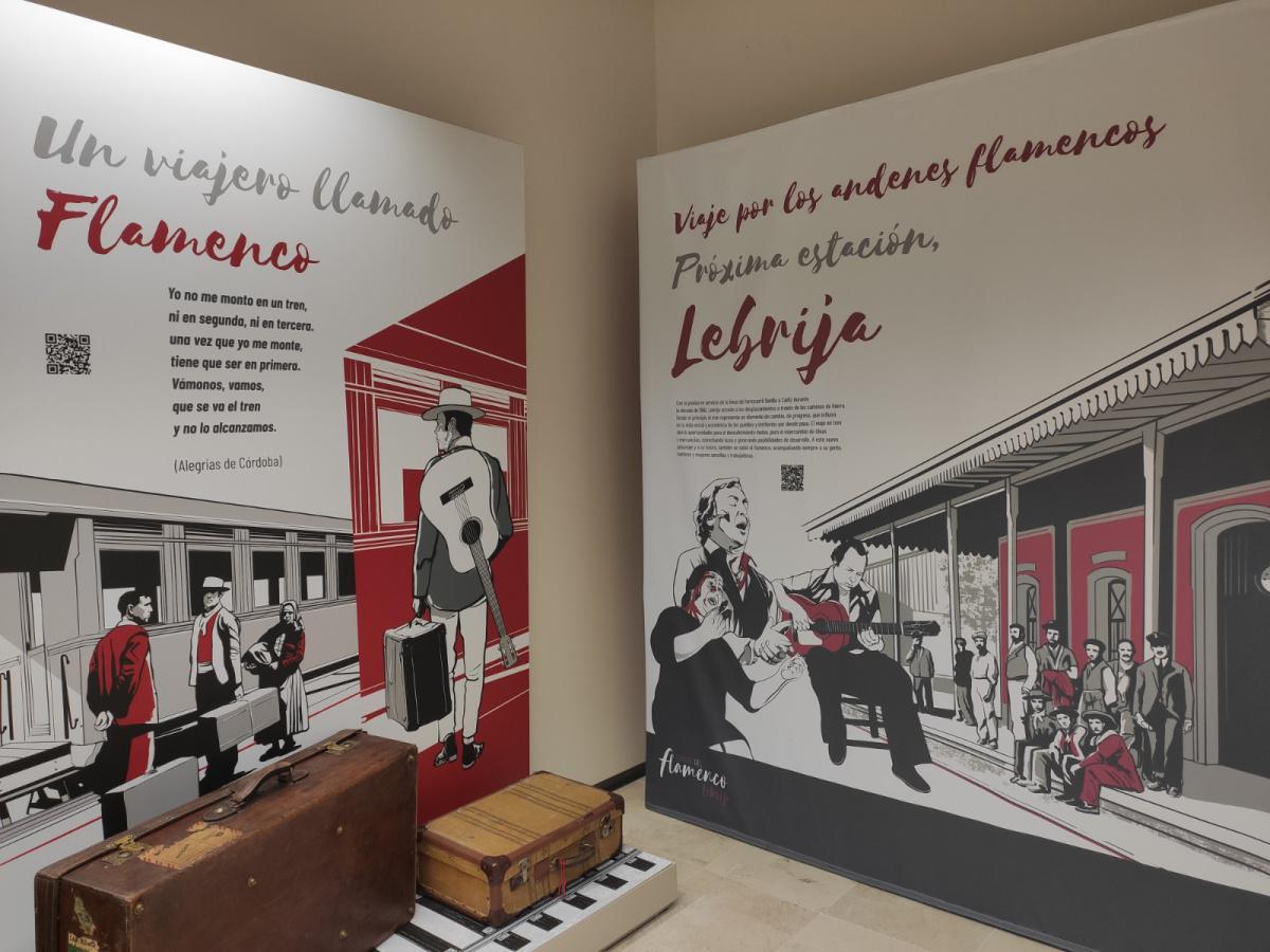 Viaje por los andenes del flamenco. Próxima estación: Lebrija ofrece una travesía en tren por el triángulo flamenco con destino final en Madrid