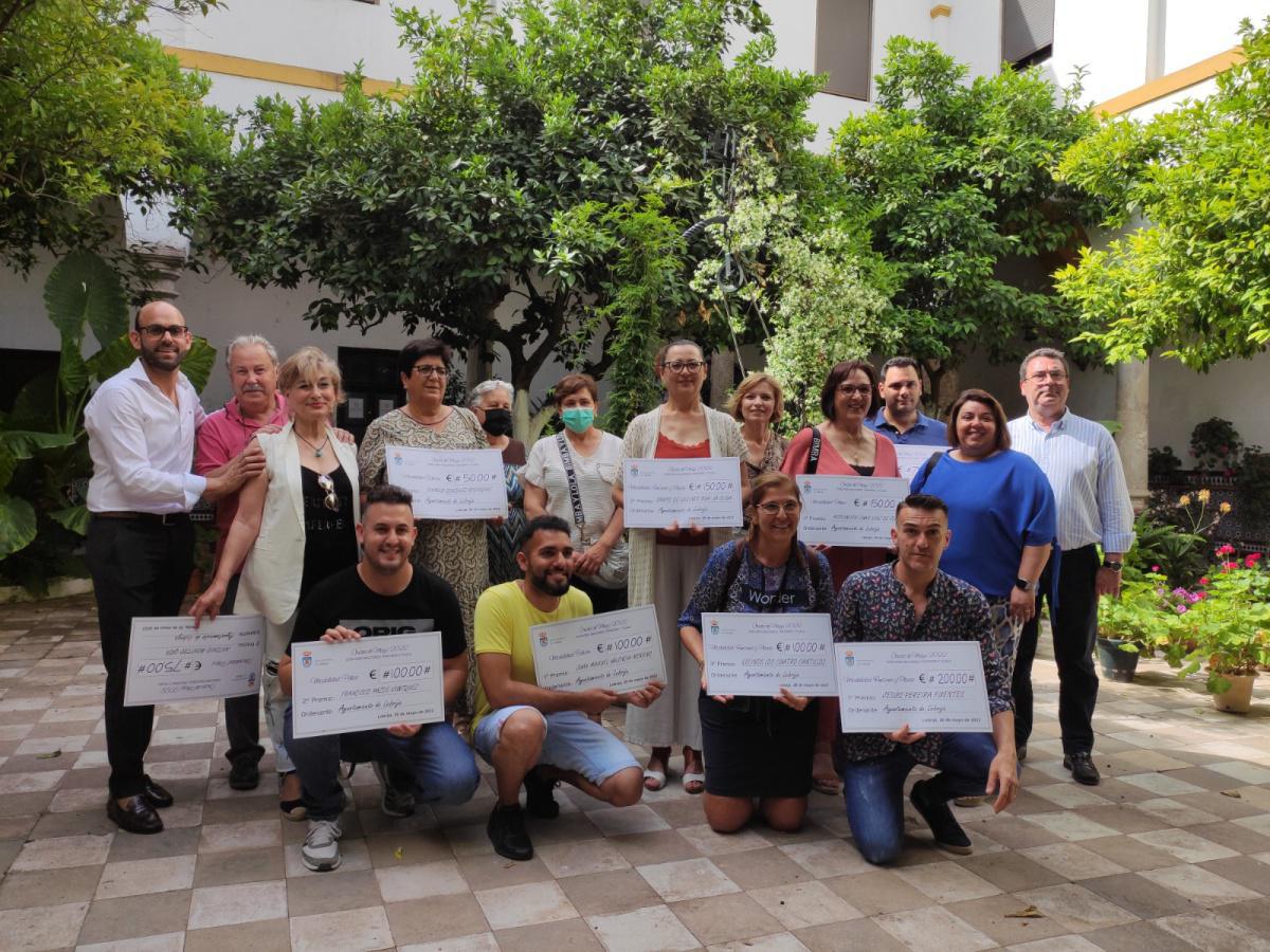 Entregados los premios del Concurso de balcones, patios y rincones convocado por el Ayuntamiento de Lebrija