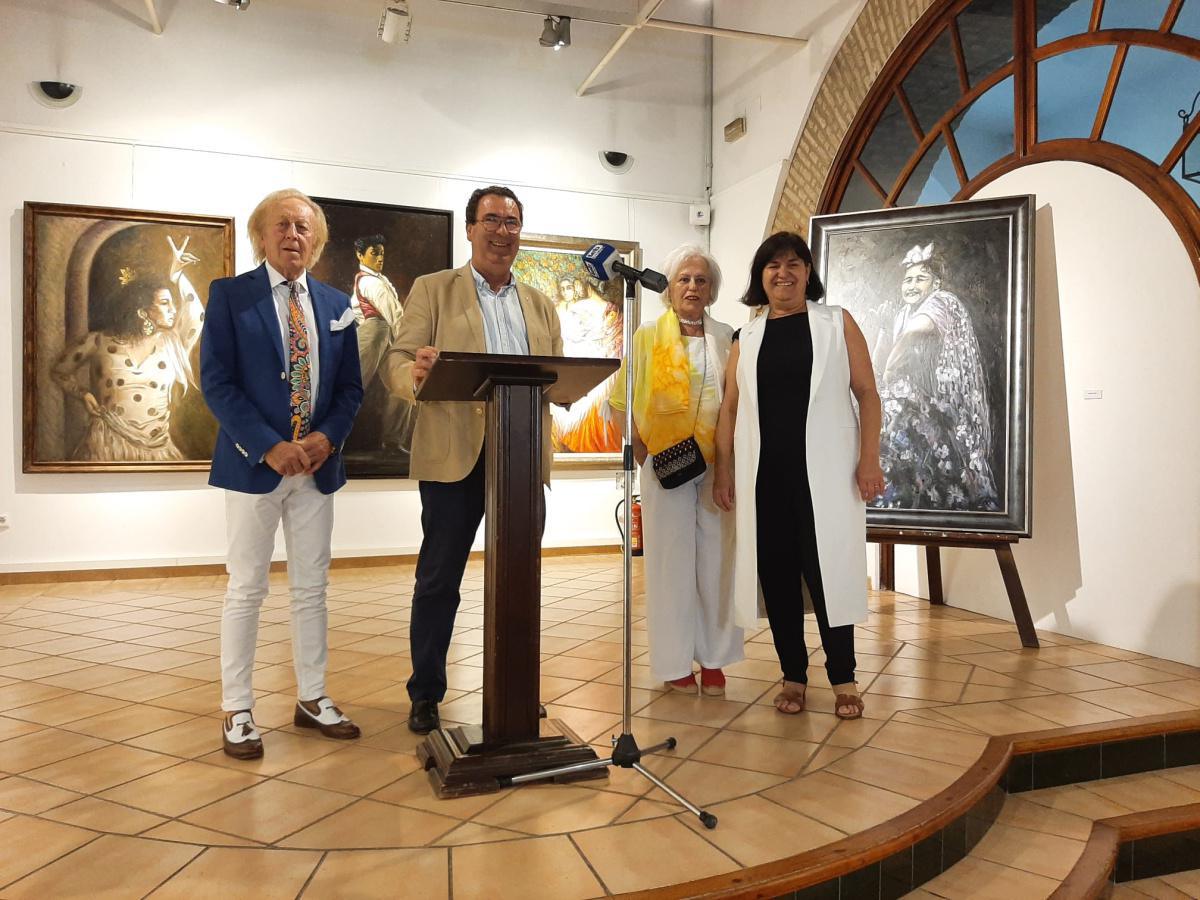 La obra del pintor Pepe Delgado Blanco llega a Lebrija