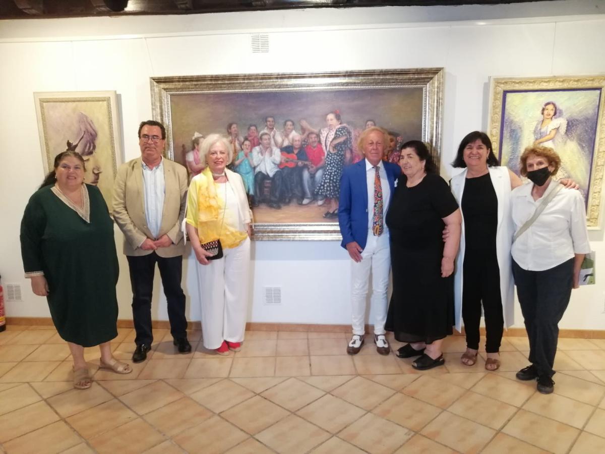 La obra del pintor Pepe Delgado Blanco llega a Lebrija