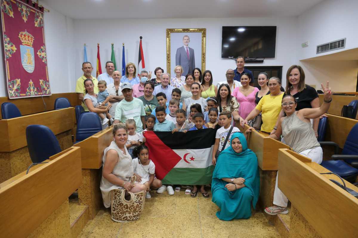 Bienvenida oficial a los niños y niñas saharauis que pasarán este mes en Lebrija dentro del Programa de Vacaciones en Paz Bienvenida oficial a los niños y niñas saharauis que pasarán este mes en Lebrija dentro del Programa de Vacaciones en Paz