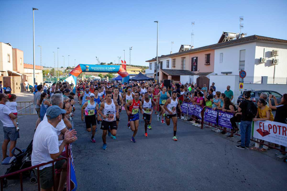 Todo un éxito la primer media maratón celebrada este pasado sábado en Lebrija