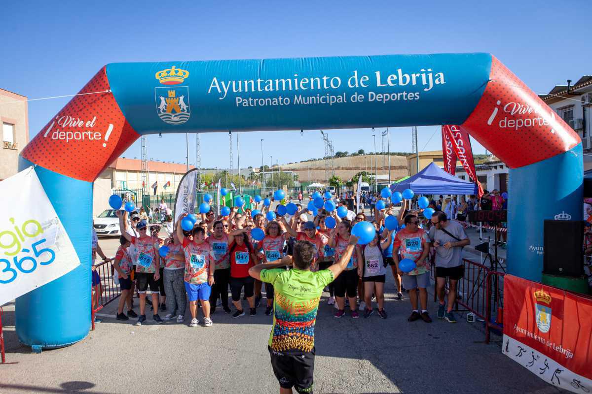 Todo un éxito la primer media maratón celebrada este pasado sábado en Lebrija