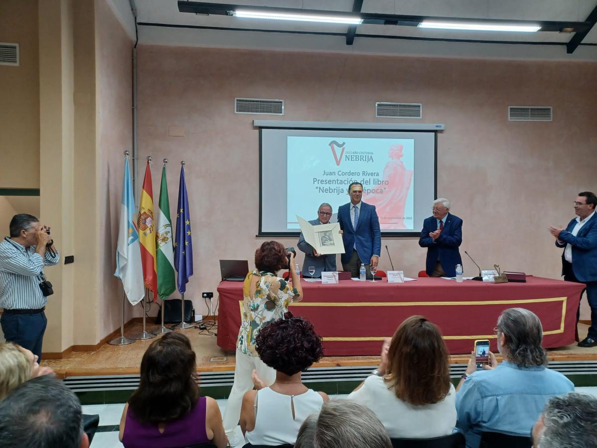 "Nebrija y su época", la obra del lebrijano Juan Cordero sobre Elio Antonio de Nebrija