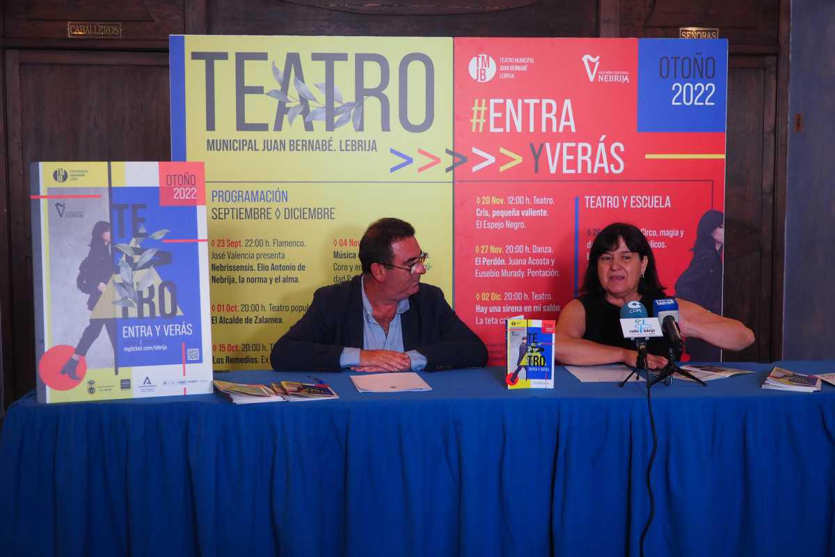 Vuelve a abrirse el telón para las jornadas de otoño 2022 del Teatro Municipal Juan Bernabé