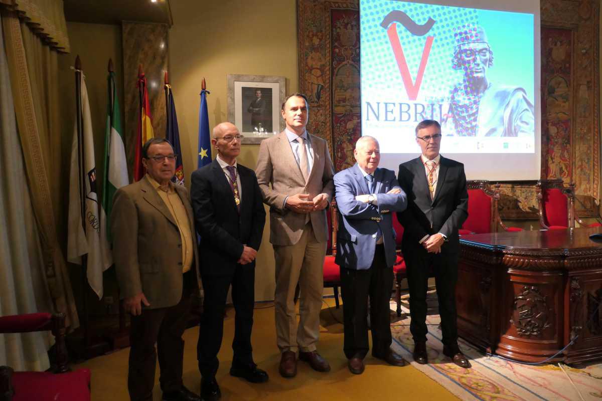 El alcalde de Lebrija participa en la Jornada conmemorativa por el V Centenario de la muerte de Elio Antonio de Nebrija en la Real Academia de Córdoba
