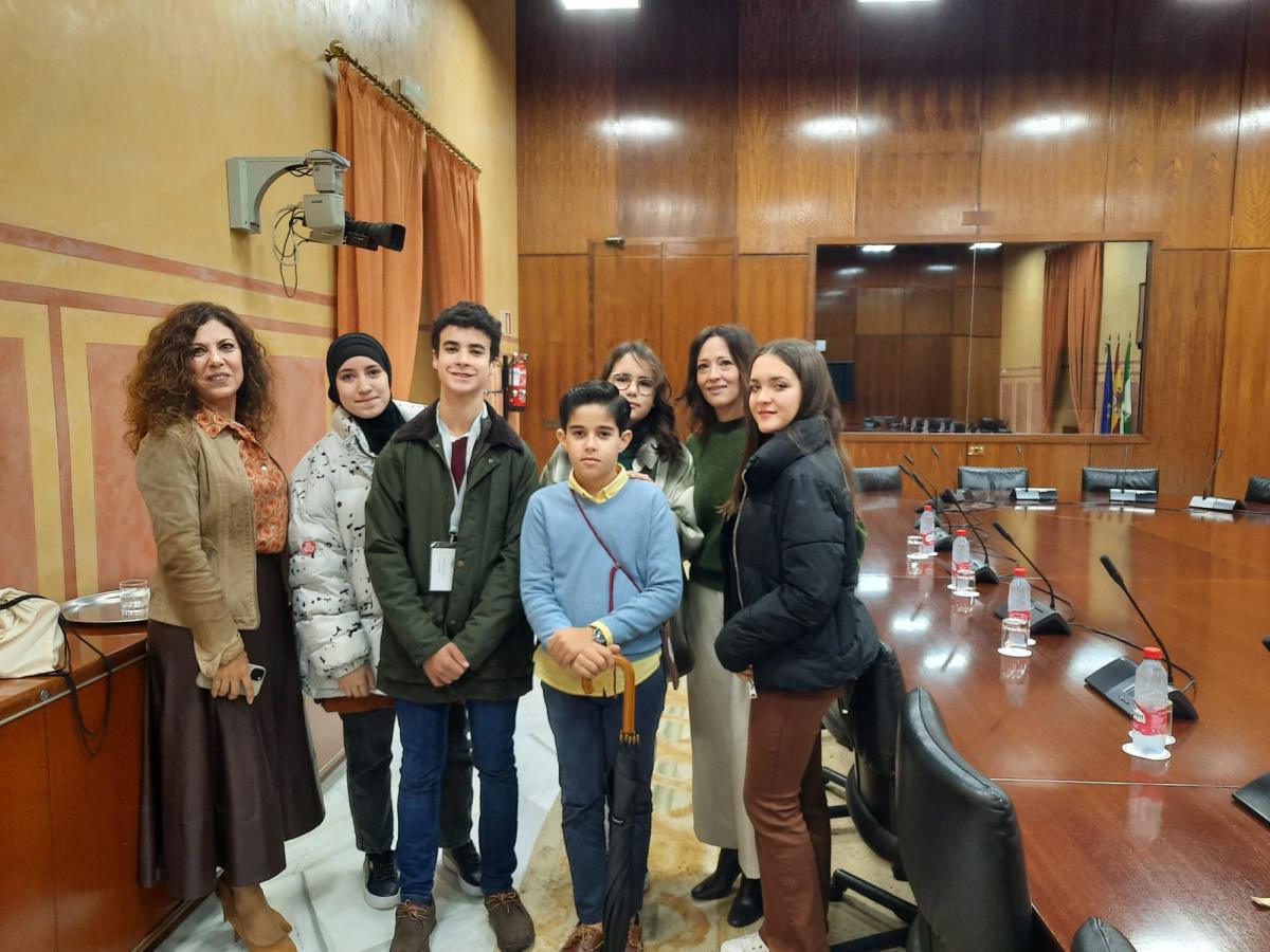 Lebrija, presente en el XIV Parlamento infantil de Andalucía organizado por UNICEF Lebrija, presente en el XIV Parlamento infantil de Andalucía organizado por UNICEF