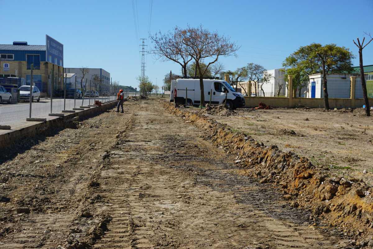 El Ayuntamiento está ejecutando un nuevo proyecto de modernización del polígono industrial Las Marismas