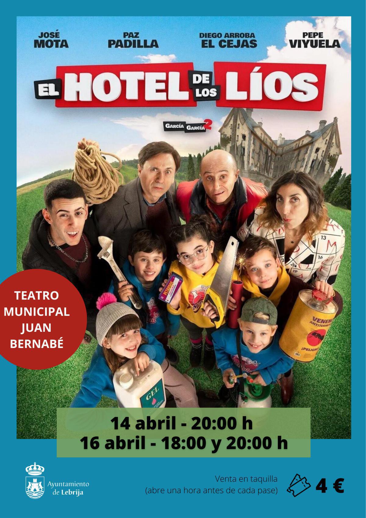 Cine - El hotel de los líos Cine - El hotel de los líos