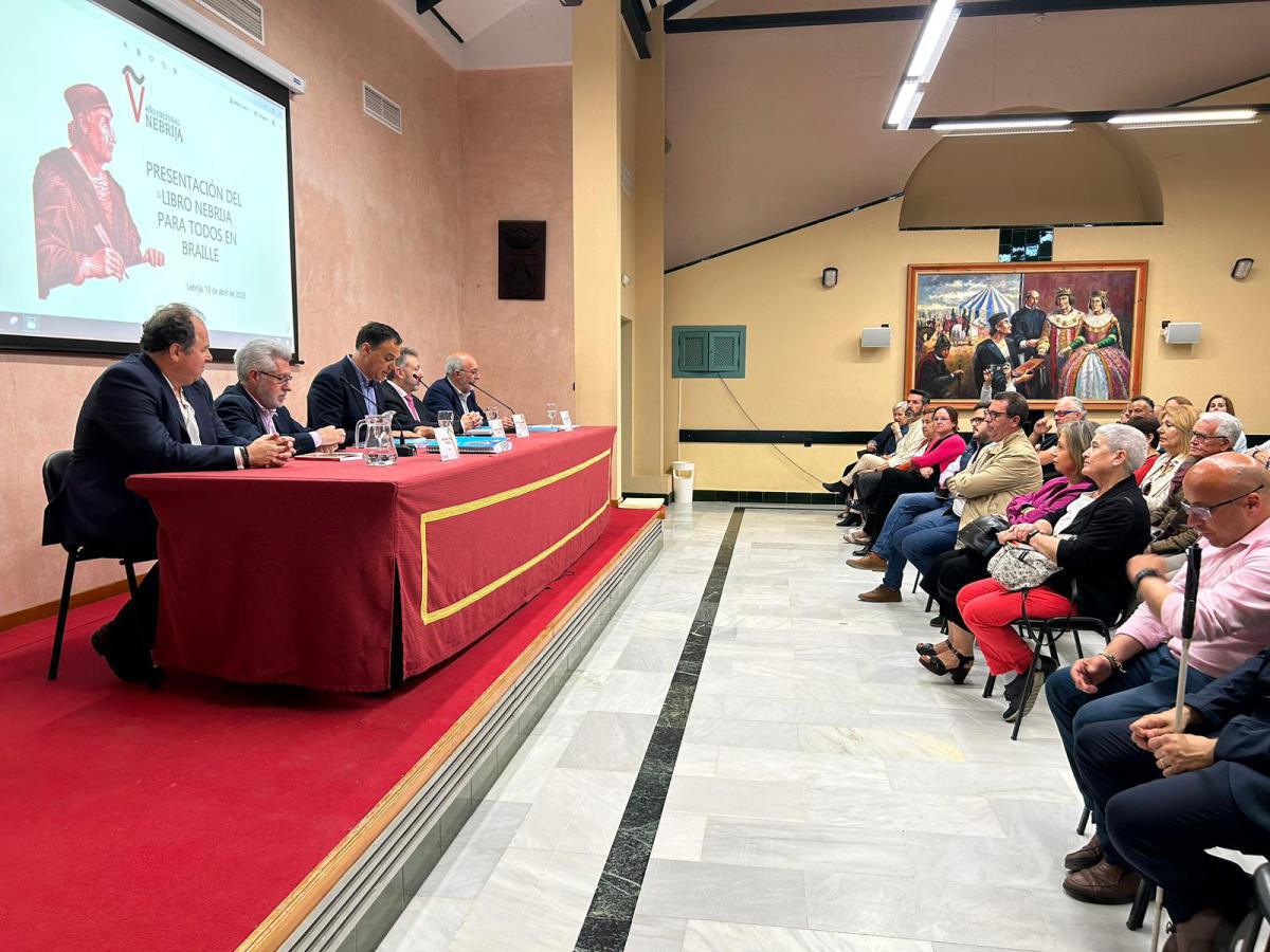 La ONCE incorpora a su biblioteca digital la obra ‘Nebrija para todos’ La ONCE incorpora a su biblioteca digital la obra ‘Nebrija para todos’