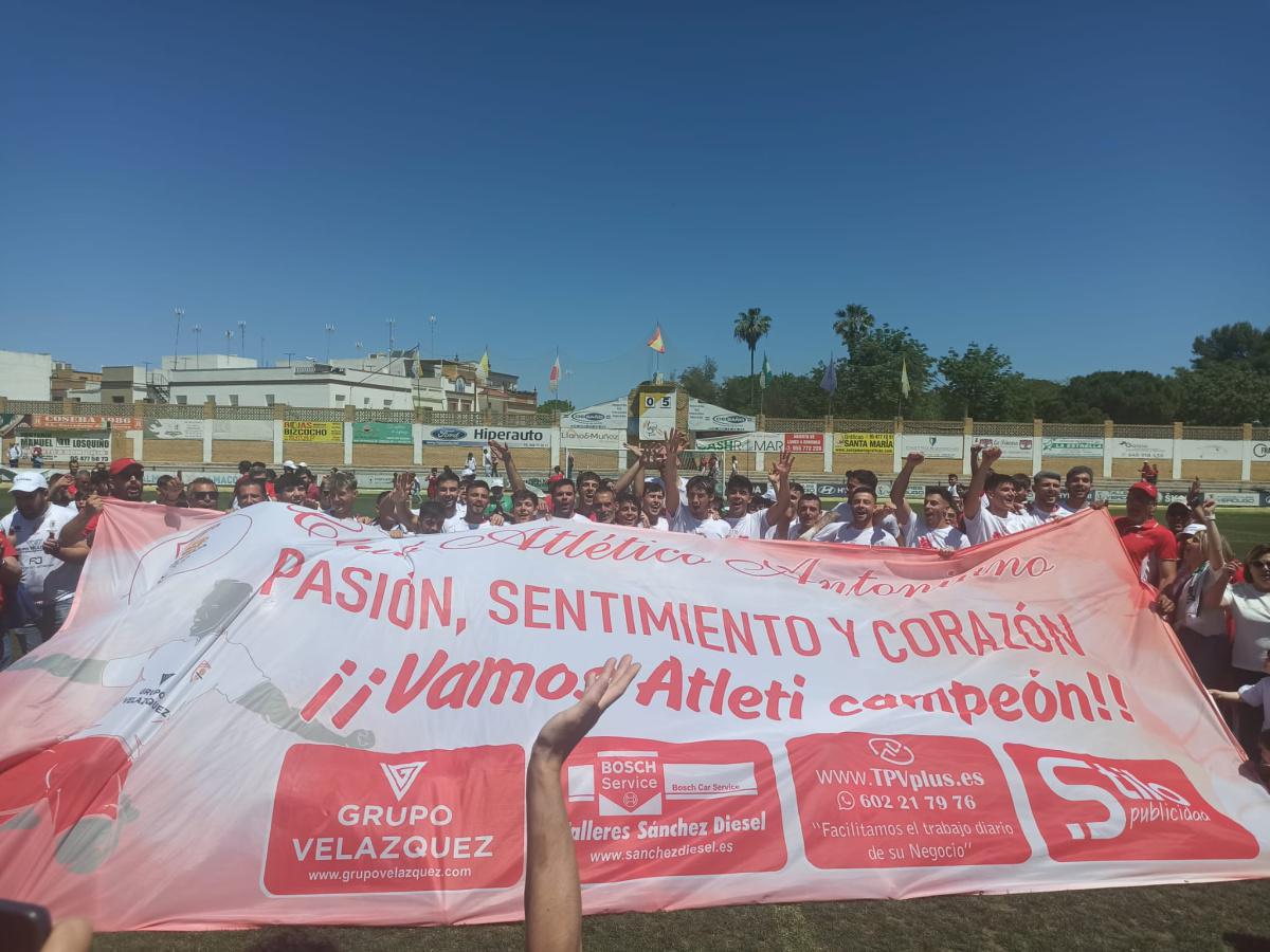 El Club Atlético Antoniano hace historia ascendiendo a Segunda Federación