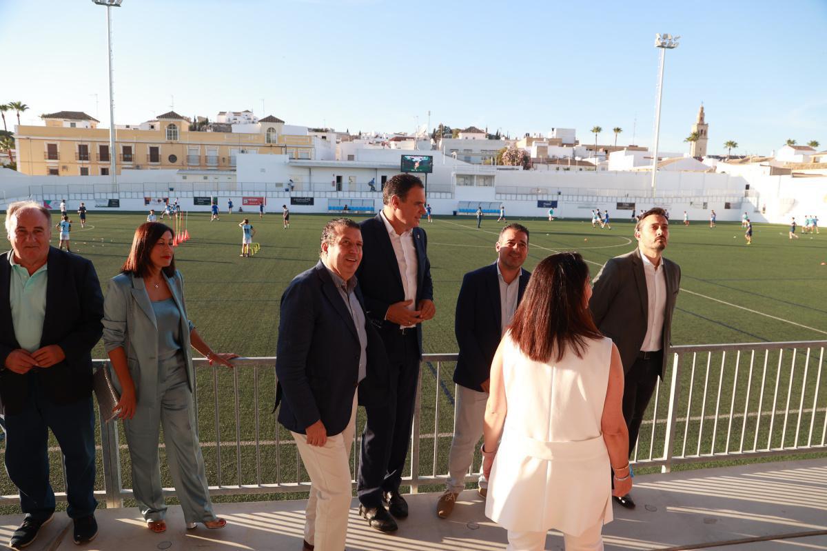 Inaugurado oficialmente el Estadio Municipal de Fútbol tras la remodelación ejecutada por el Ayuntamiento