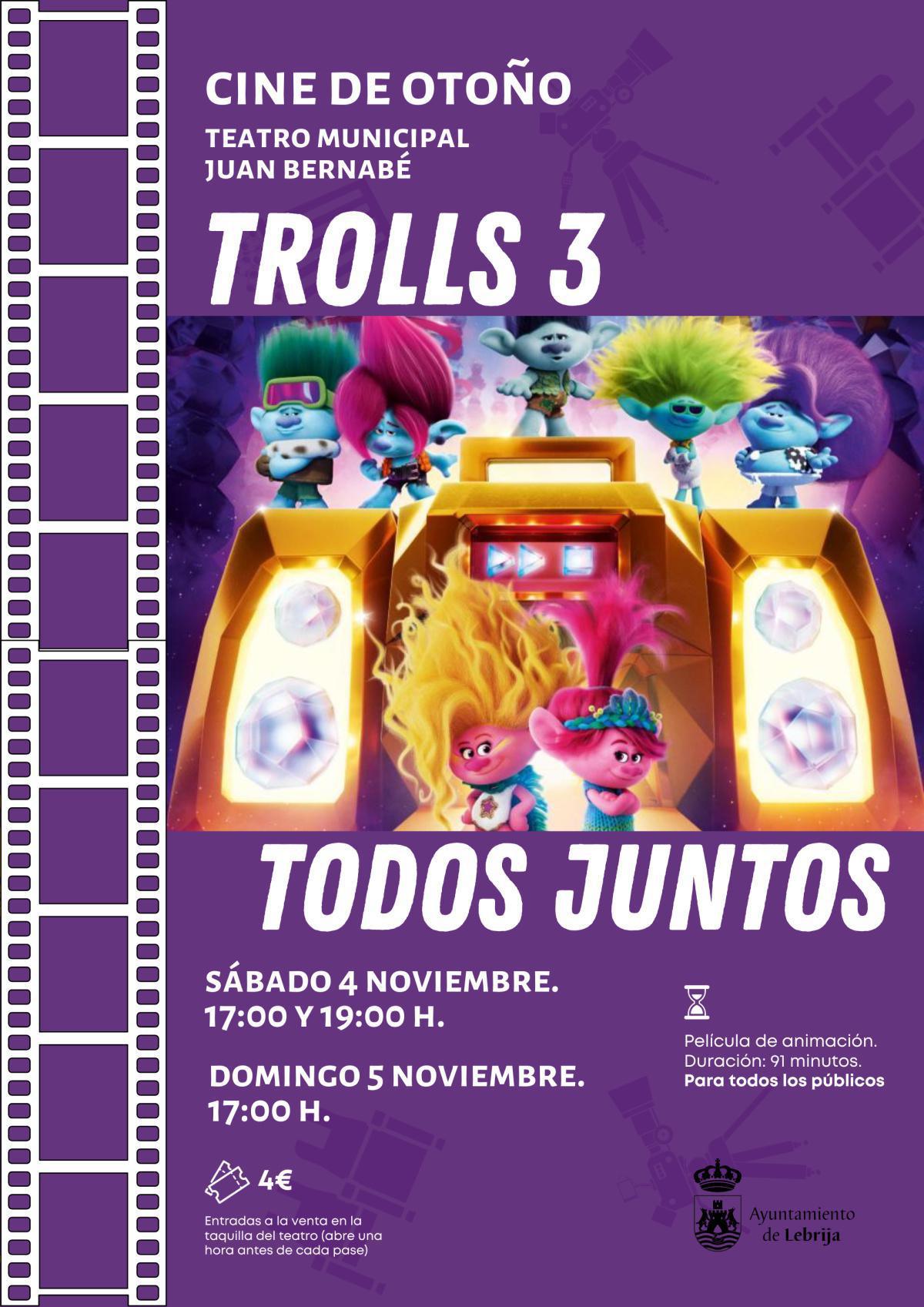 Título Trolls 3: Todos juntos Título Trolls 3: Todos juntos