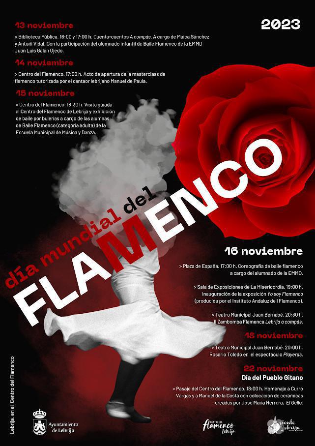 Lebrija celebra el Día del Flamenco con un amplio programa de actividades que se prolongará hasta el 22 de noviembre