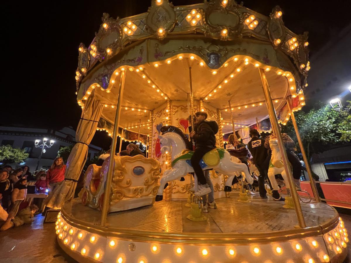 Comienza la Navidad en Lebrija con el encendido especial del alumbrado